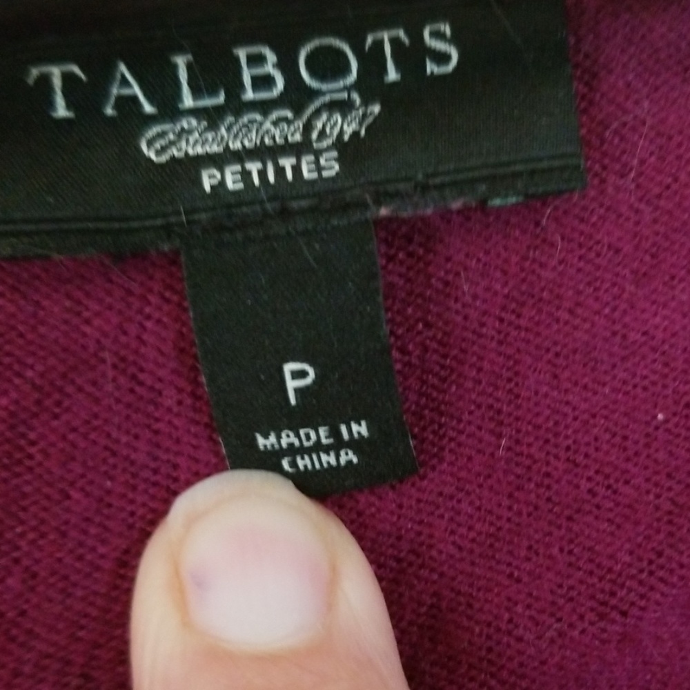 Talbots sweater - Picture 3 of 4